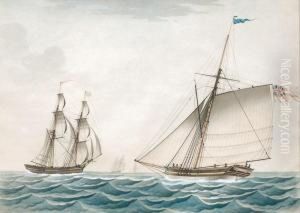 Bateau Anglais Par Le Travers Bateau Anglais Par Le Travers