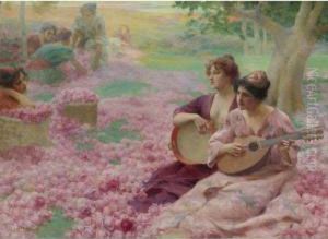 The Rose Festival by Henry Siddons Mowbray