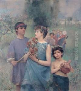 Le Printemps by Henry Siddons Mowbray