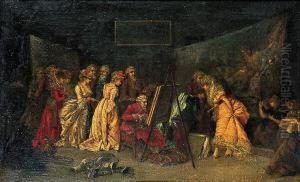 Dans L'atelier Du Peintre by Moyada