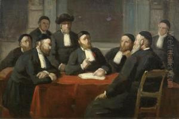 A Meeting Of The Rabbinical Council - view 1