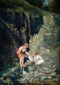 Nad Gorskim Stawem by Frantisek Mrazek