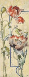 Fleurs De Pavot by Alphonse Maria Mucha