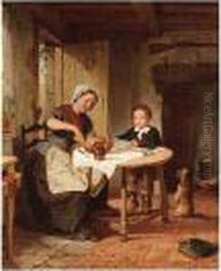 Meal Time by Alfred Mudge