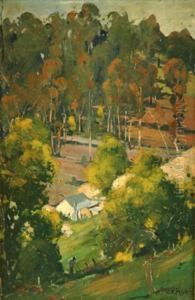 Victorian Bush Landscape by Charles F. Mudie