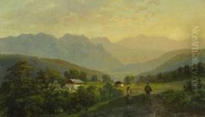 "blick V. Forsthaus Grasegg Gen Partenkirchen" by Bernhard Muthlig