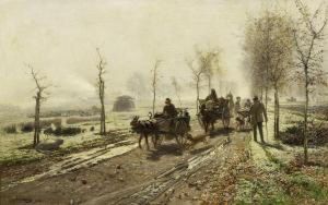 Reifmorgen Am Niederrhein by Hugo Muhlig