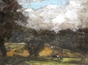 Figures In A Pastoral Scene Figures In A Pastoral Scene