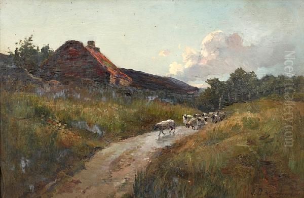 'the Herd's Hut - Evening' - view 1
