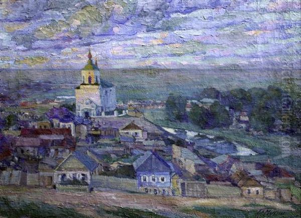 Landscape With Village And Church - view 1
