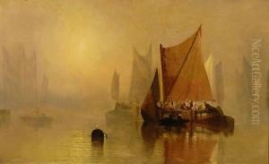 Morning On The Thames; And Morning On The Solent by St. Clair Augustin Mulholland