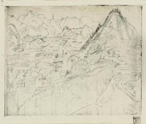 Tessinerlandschaft Ii by Albert Muller
