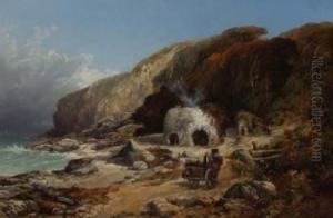 Coastalscene With Figures