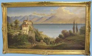 Blick Auf Den Lago Maggiore