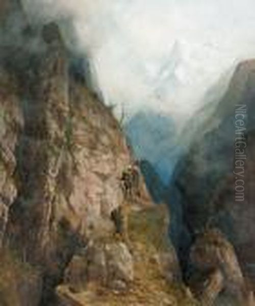 Wanderer Im Gebirge. - view 1