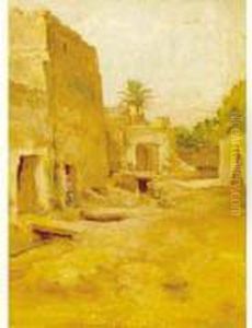 Village D'afrique Du Nord. by Fritz Muller