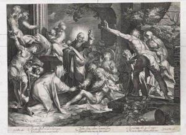 The Raising Of Lazarus - view 1