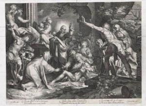 The Raising Of Lazarus by Jan Muller