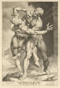 A Small Collection Of Engravings by Jan Muller