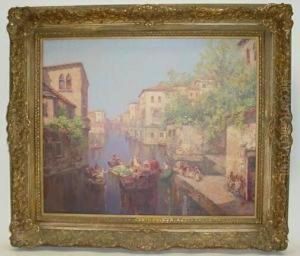 As "canal Scene As "canal Scene
