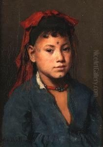 Portrait Of A Tattooed Lady by Maria Muller