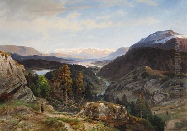 An Extensive Mountain Landscape - view 1