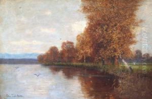 Herbstliche Uferlandschaft