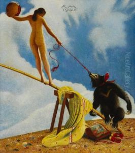 Auf Der Schaukel by Richard Muller