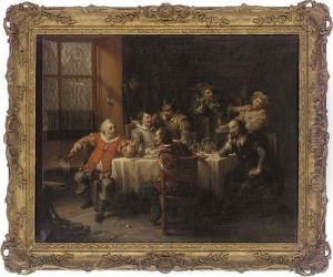 Company At A Table