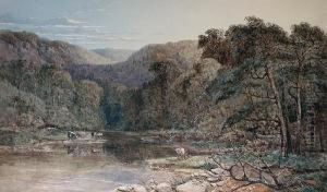 River Scene Near Cricieth, North Wales River Scene Near Cricieth, North Wales