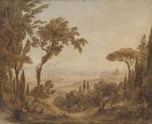 Rome From The Monte Mario Rome From The Monte Mario