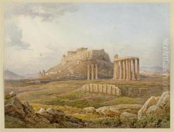 View Of
The Acropolis Of Athens - view 1