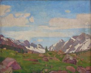 Paysage Montagneux by William James Muller