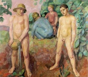 "jardinage". by William James Muller