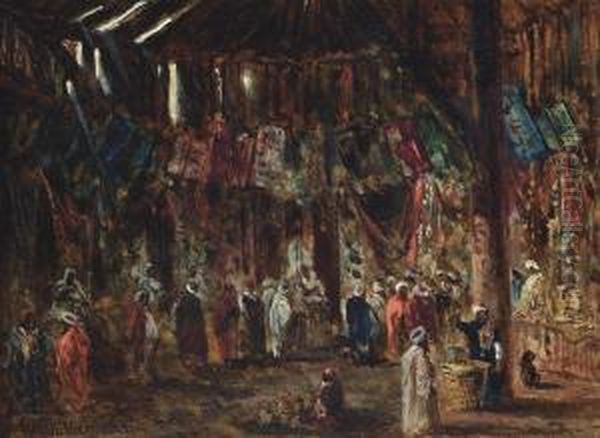 Bazaar At Cairo - view 1