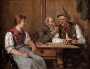 Eine Tischgesellschaft by Albert Muller-Lingke
