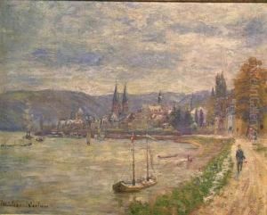 Along The Rhein by Peter Paul Muller-Werlau