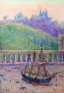 Greenwich 
Watercolour Over Pencil