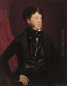 Portrait Of Michael Kelly, Three-quarter Length, In A Black Jacket,waistcoat And Cravat Portrait Of Michael Kelly, Three-quarter Length, In A Black Jacket,waistcoat And Cravat