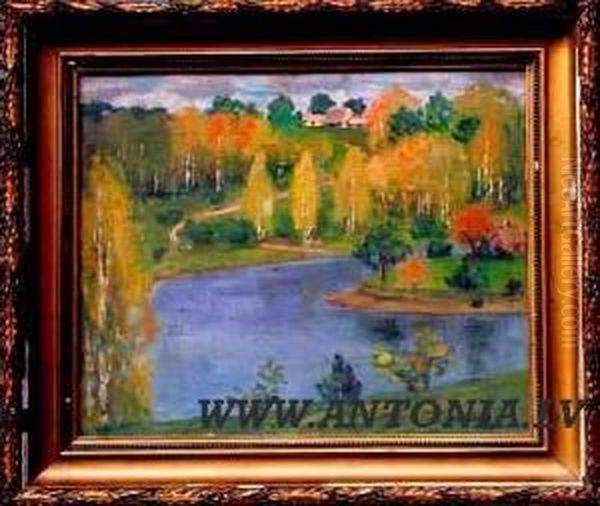 Landscape With Lake - view 1