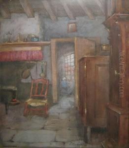 Zicht Vanuit De Keuken. by Leon Mundeleer