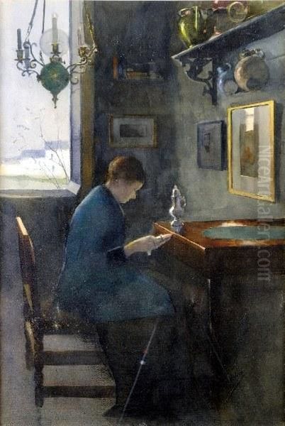 Femme Dans Un Interieur - view 1