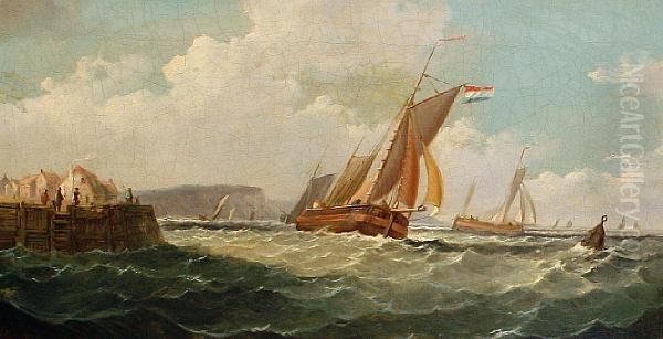 Ships In A Harbour - view 1