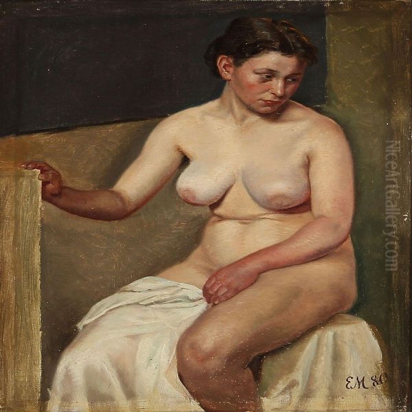 A Nude Female Model - view 1