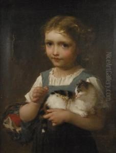 Girl With Kitten