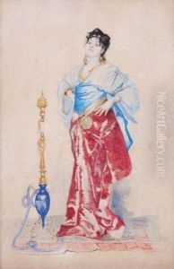 La Fumeuse De Narguile