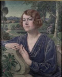 Half Length Portrait by John Bernard Munns