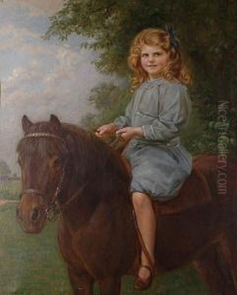 Her First Pony. - view 1