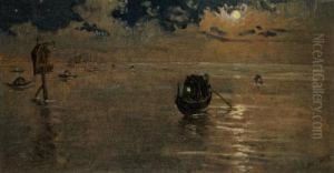 Venecia Nocturno by Antonio Gomez Munoz Degrain