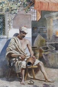 Moro Artesano by Joaquin Munoz Morillejo